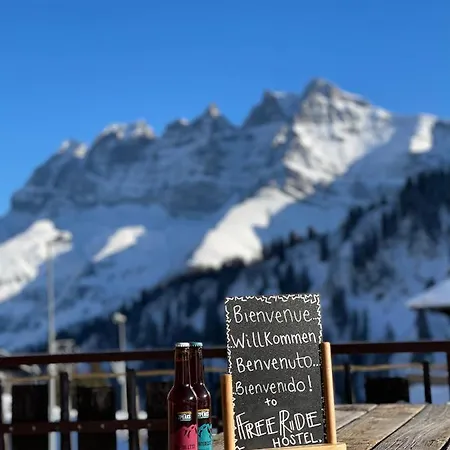 Freeride Hostel&bar Lounge Les Crosets